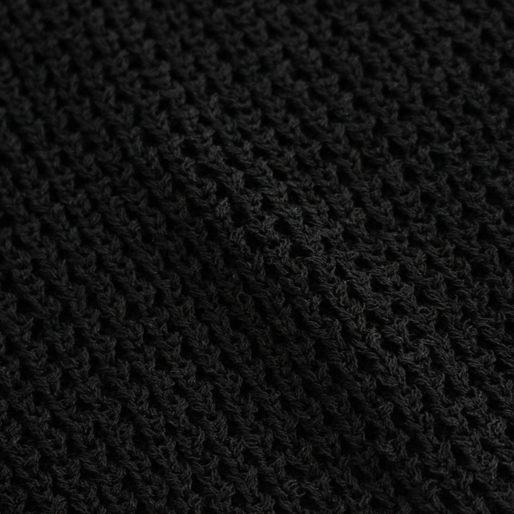 Linen SOLOTEX Knit Vest #BLACK [GL241-80208]