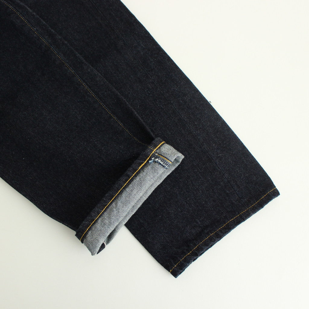 DENIM PANTS WIDE TAPERED #indigo [10-13W]