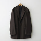 OVERSIZED SINGLE BREASTED LONG JACKET #MILITARY KHAKI [ST.790]