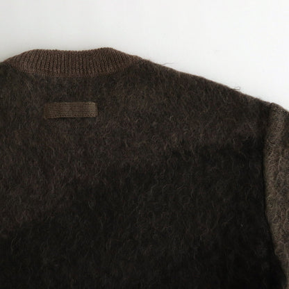 GRADATION MOHAIR KNIT LS #NAVY KHAKI GRADATION [ST.1001]