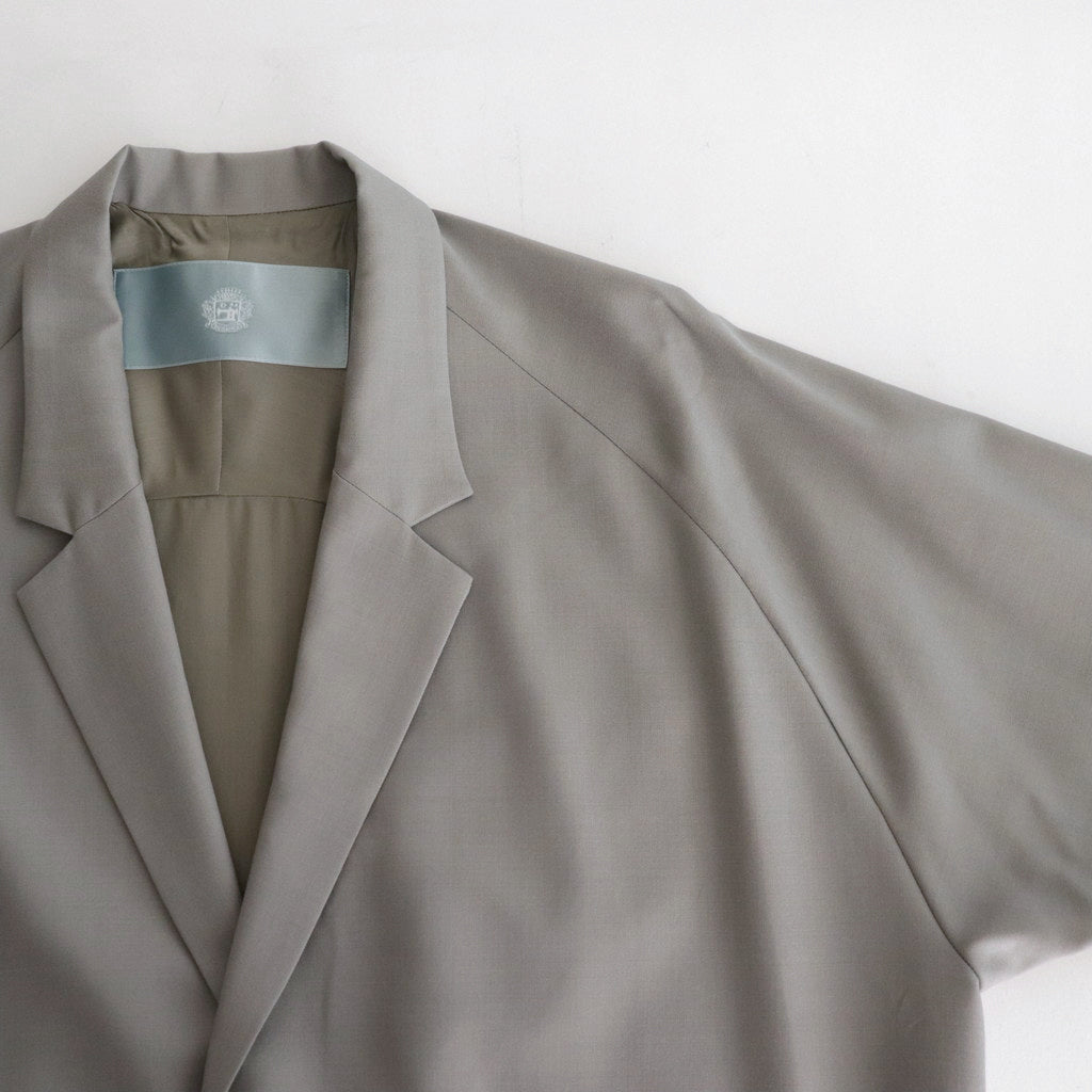 よそいきラグランスリーブJK #Gray x Beige [D223-J118]