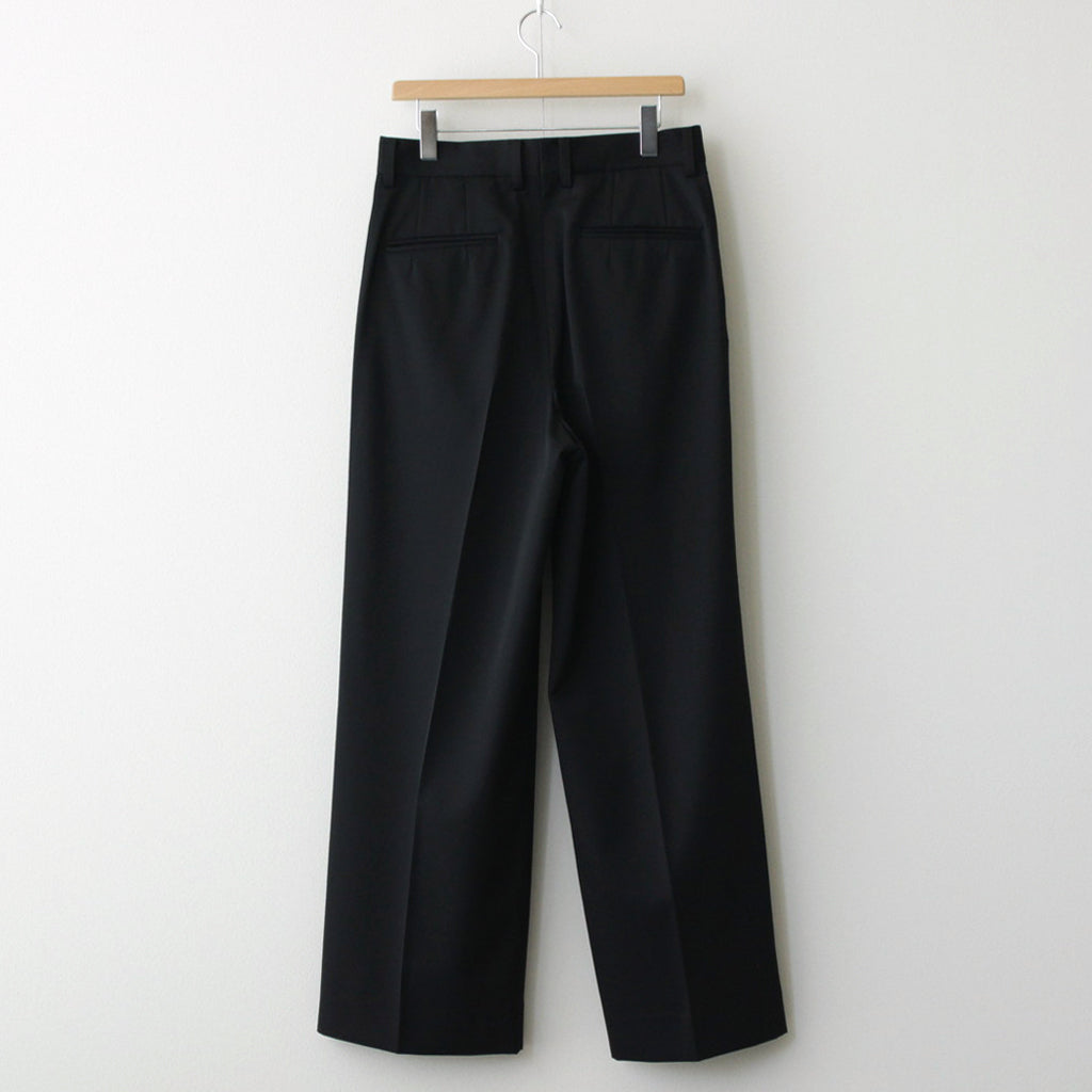 LONG WIDE TROUSERS #BLACK [ST.799]