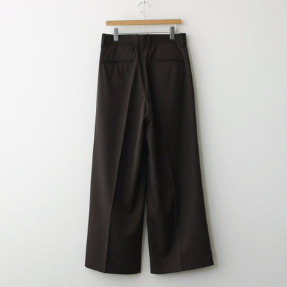 EXTRA WIDE TROUSERS #MILITARY KHAKI [ST.796]