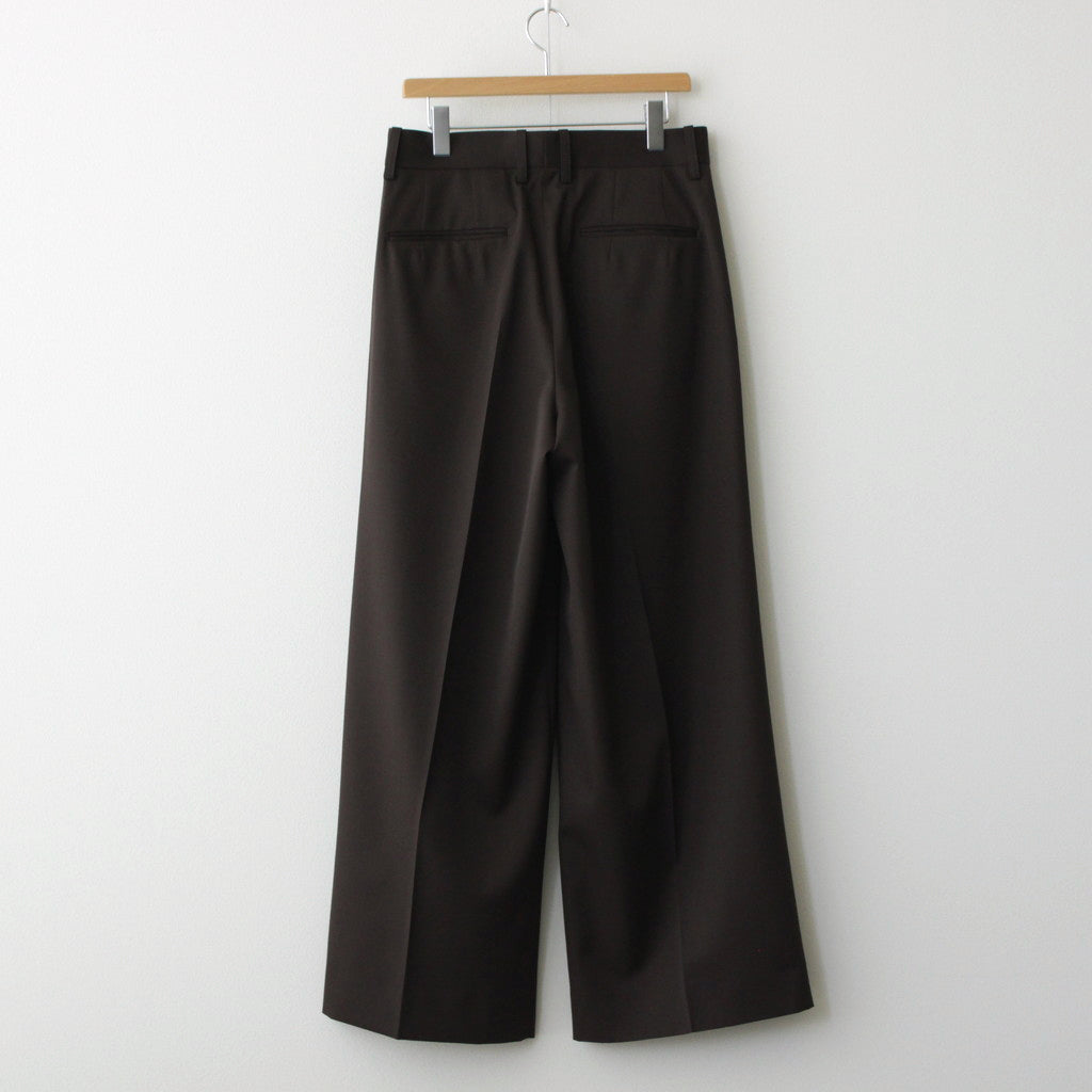 EXTRA WIDE TROUSERS #MILITARY KHAKI [ST.796]