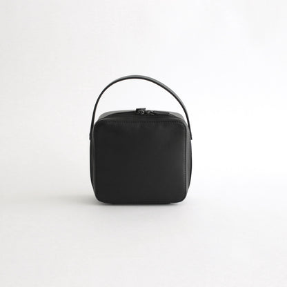 LEATHER SMALL TRAVEL CASE MADE BY AETA #BLACK [A24AB02AE]