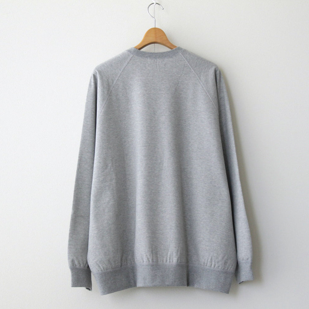 Ultra Compact Terry Crew Neck Sweater #H.GRAY [GM241-70142]