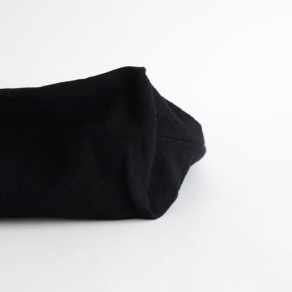 SHUKUJU WOOL PIPE BAG #NAVY [K003W]