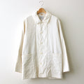 BUTTON JACKET #natural [43553]