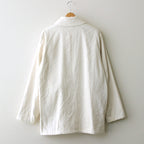 BUTTON JACKET #natural [43553]