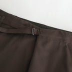 よそいきラップPT #Khaki x Red [D223-P141]