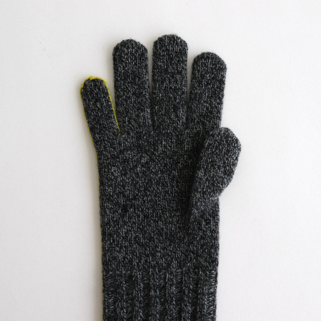 KNIT GLOVES #TOP GRAY [YK24FW0835A]