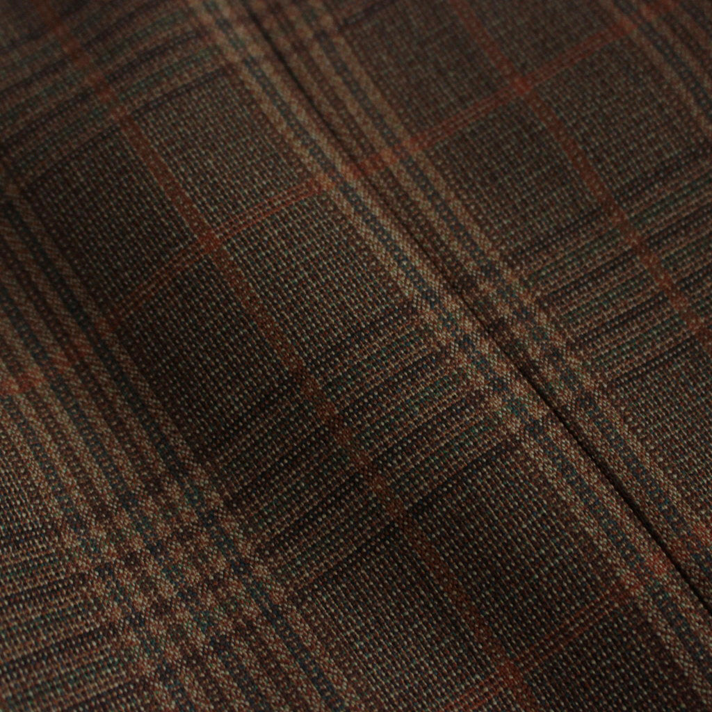 BLUEFACED WOOL CHECK JACKET #BROWN CHECK [A24AJ01CB]