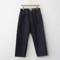 DENIM PANTS WIDE STRAIGHT #indigo [11-13W]