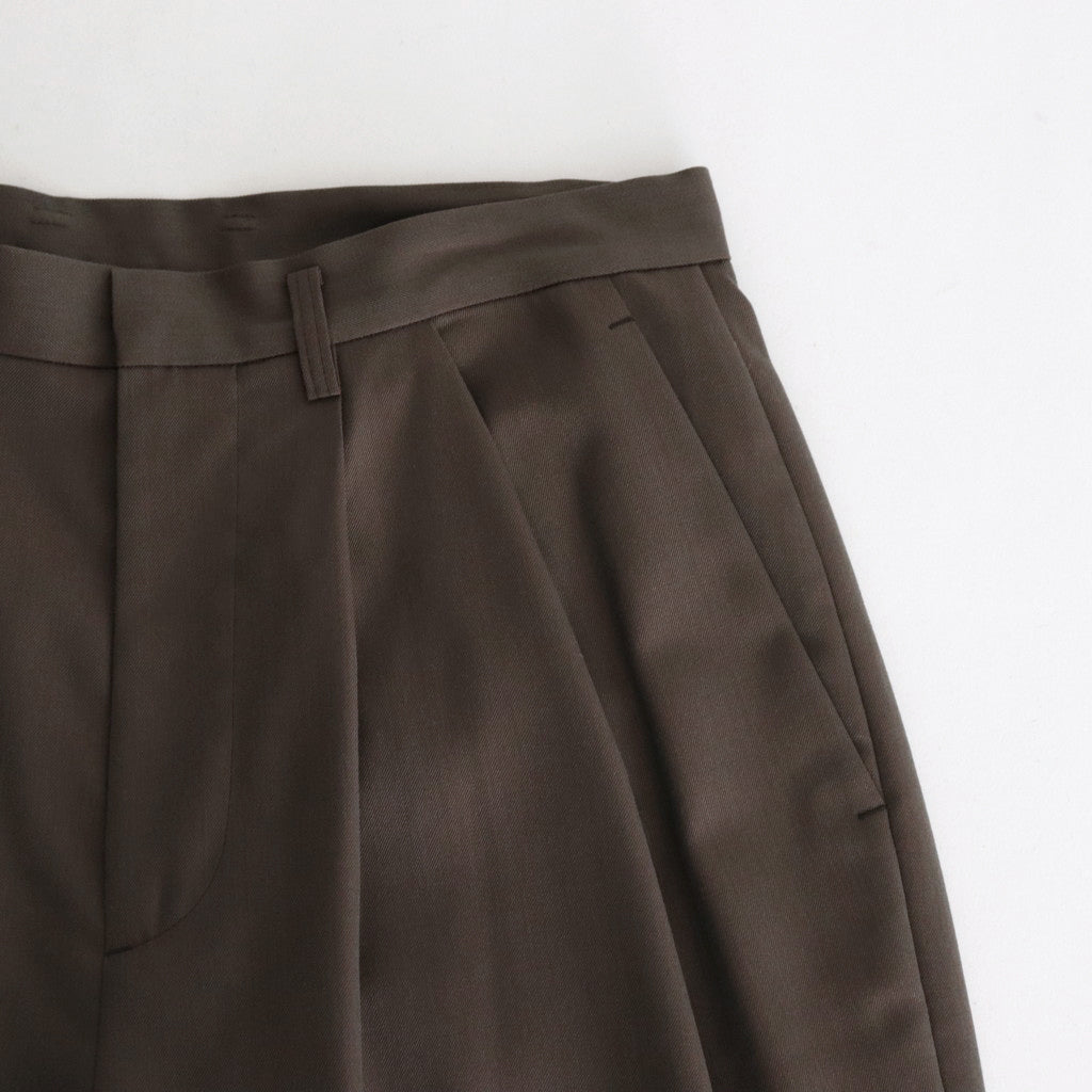 よそいきオーバータックPT #Khaki x Red [D223-P106]