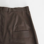 よそいきオーバータックPT #Khaki x Red [D223-P106]