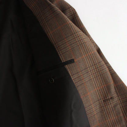 BLUEFACED WOOL CHECK JACKET #BROWN CHECK [A24AJ01CB]