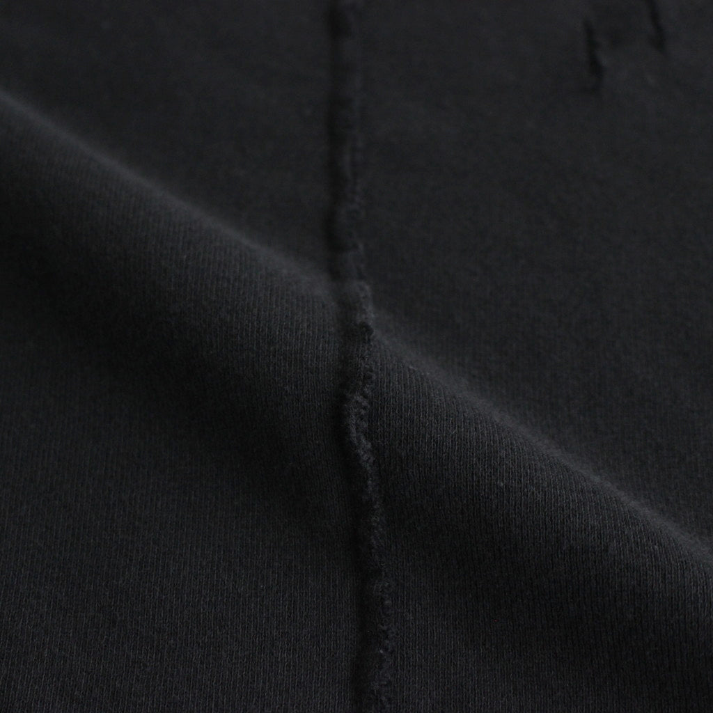 OVERSIZED REBUILD SWEAT LS #BLACK [ST.838]