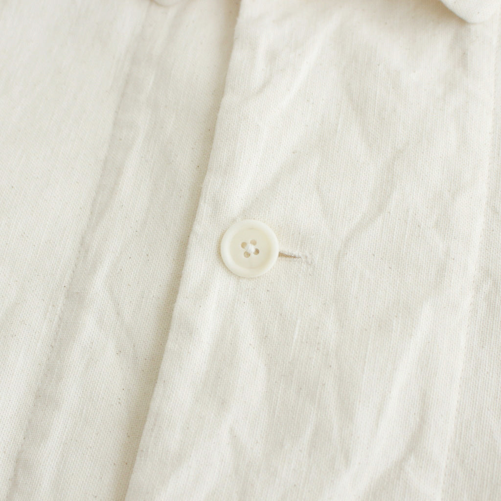 BUTTON JACKET #natural [43553]
