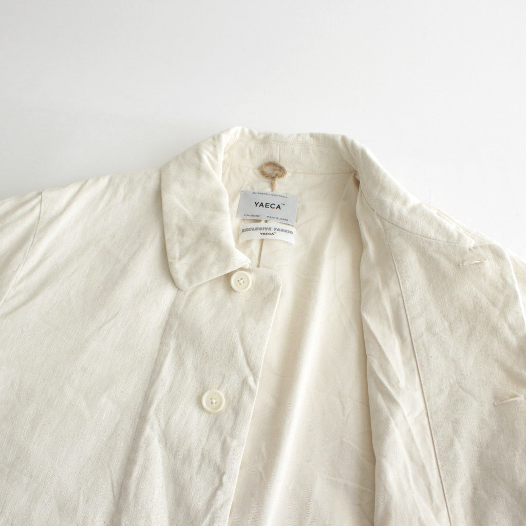 BUTTON JACKET #natural [43553]