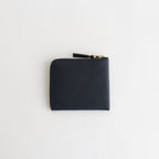 L字型ZIP財布 - CLASSIC LEATHER LINE #NAVY [8Z-D003-051]