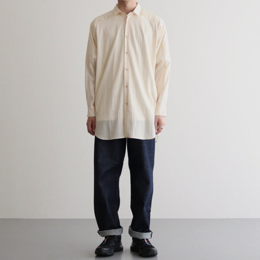 男性モデル(ハラ):172cm 58kg 着用サイズ:0