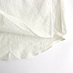 BUTTON SHIRT FLAP POCKET #off white [13156]