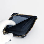 L字型ZIP財布 - CLASSIC LEATHER LINE #NAVY [8Z-D003-051]