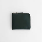 L字型ZIP財布 - CLASSIC LEATHER LINE #BOTTLE GREEN [8Z-D003-051]