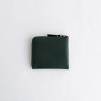 L字型ZIP財布 - CLASSIC LEATHER LINE #BOTTLE GREEN [8Z-D003-051]