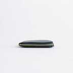 L字型ZIP財布 - CLASSIC LEATHER LINE #BOTTLE GREEN [8Z-D003-051]