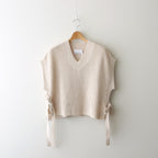 Linen SOLOTEX Knit Vest #KINARI [GL241-80208]