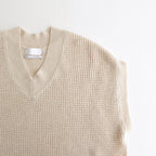 Linen SOLOTEX Knit Vest #KINARI [GL241-80208]