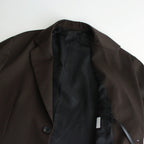 OVERSIZED SINGLE BREASTED LONG JACKET #MILITARY KHAKI [ST.790]