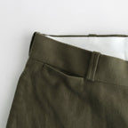 CHINO CLOTH PANTS STANDARD #olive [63657]