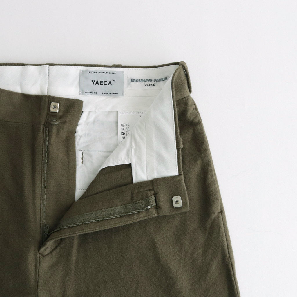 CHINO CLOTH PANTS STANDARD #olive [63657]