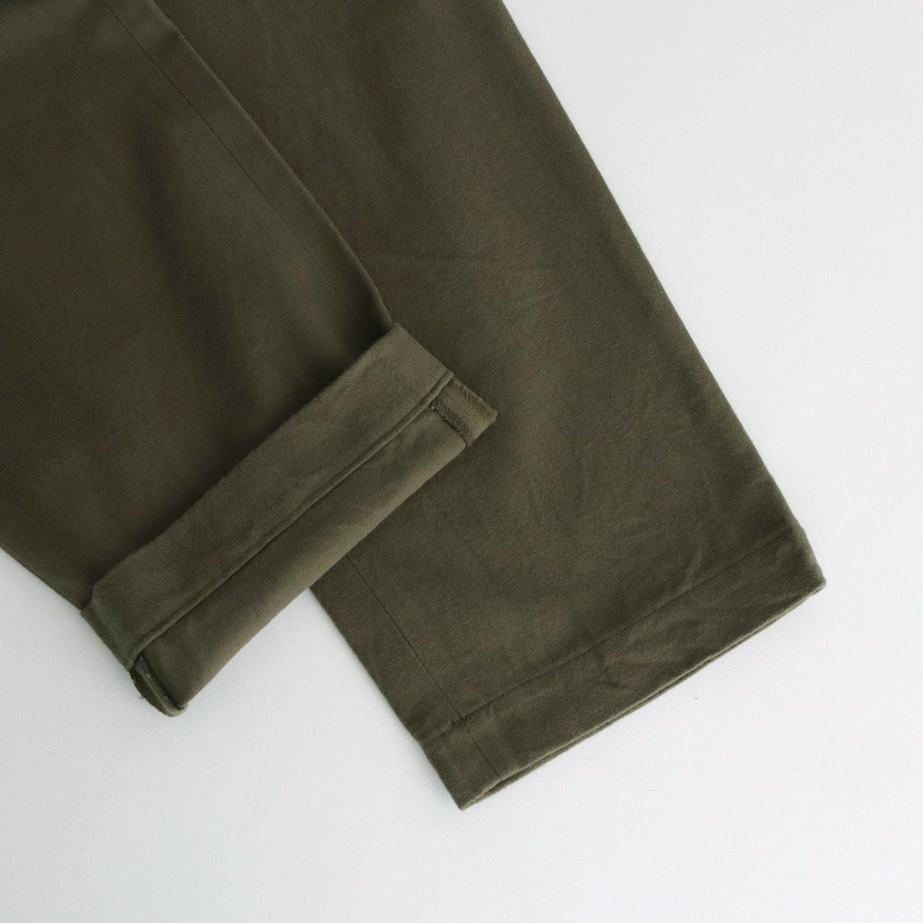 CHINO CLOTH PANTS STANDARD #olive [63657]