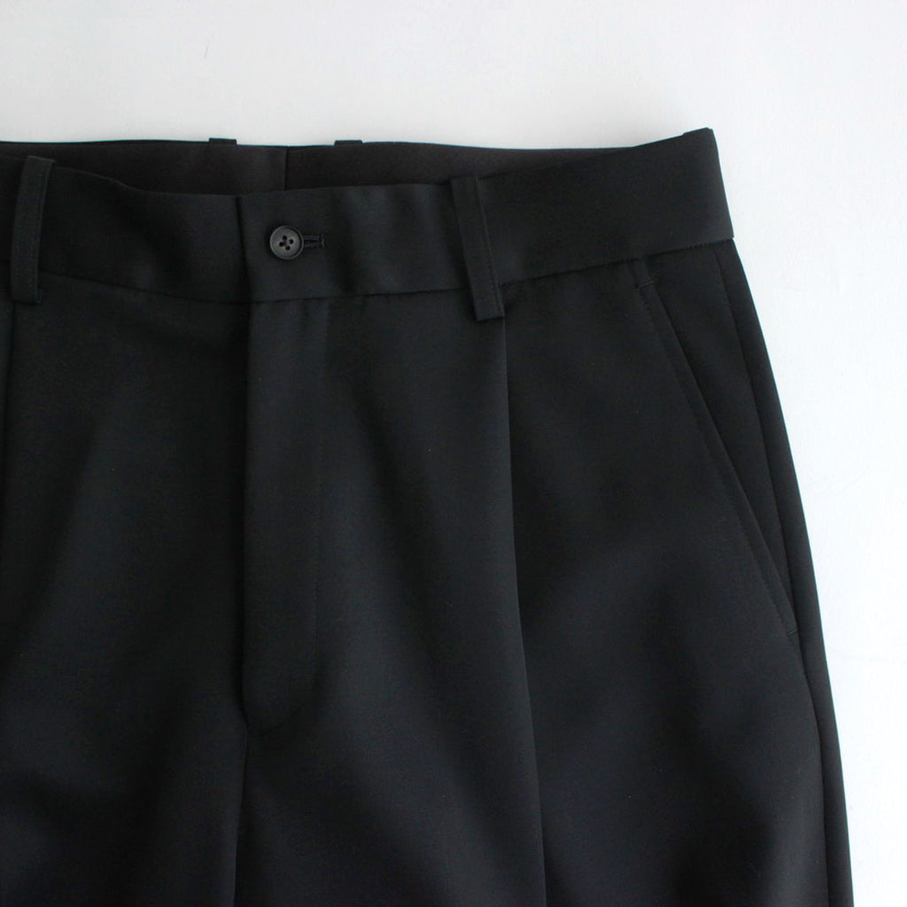 EXTRA WIDE TROUSERS #BLACK [ST.796]