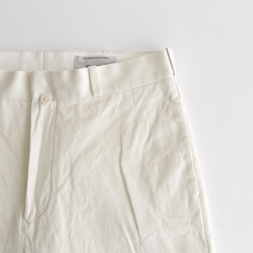 CHINO CLOTH PANTS STANDARD #off white [63656]