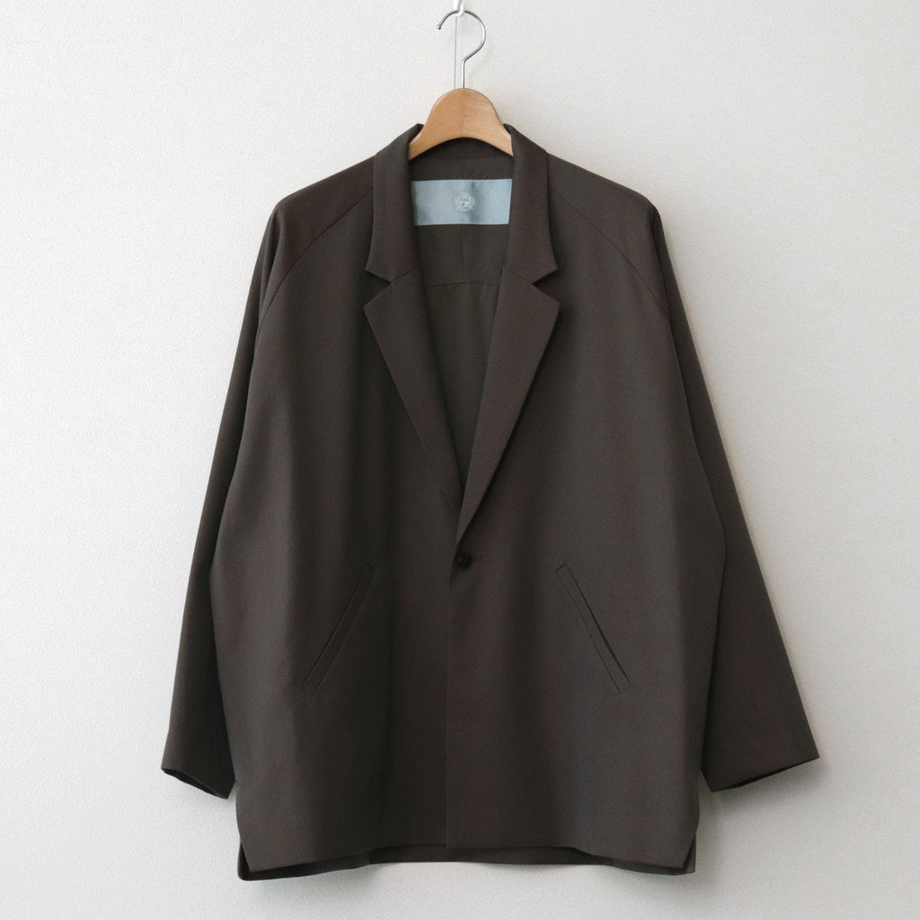 よそいきラグランスリーブJK #Khaki x Red [D223-J118]