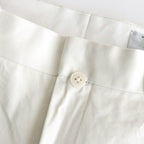 CHINO CLOTH PANTS STANDARD #off white [63656]