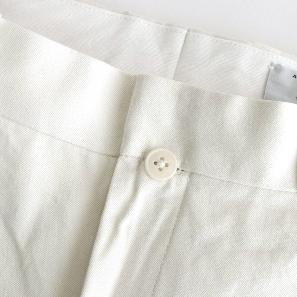 CHINO CLOTH PANTS STANDARD #off white [63656]