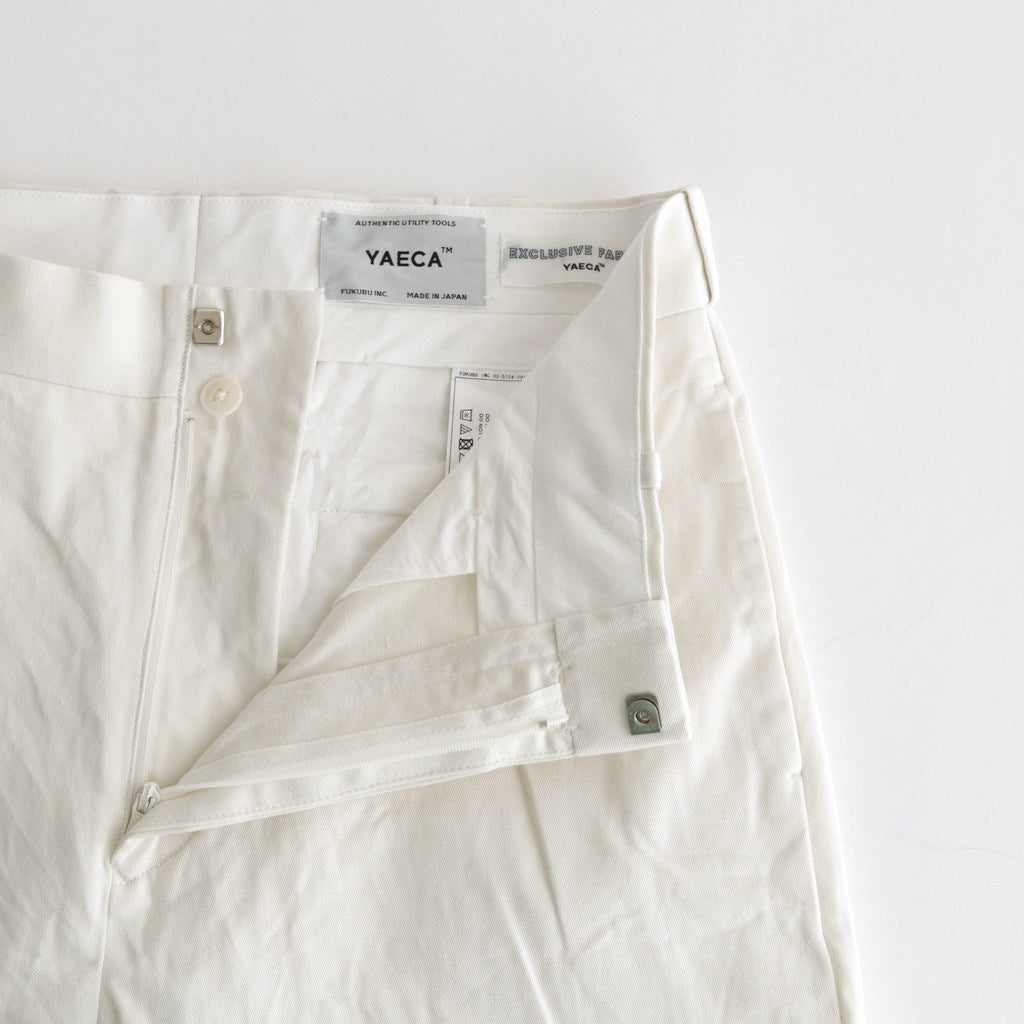 CHINO CLOTH PANTS STANDARD #off white [63656]