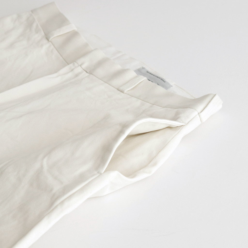 CHINO CLOTH PANTS STANDARD #off white [63656]