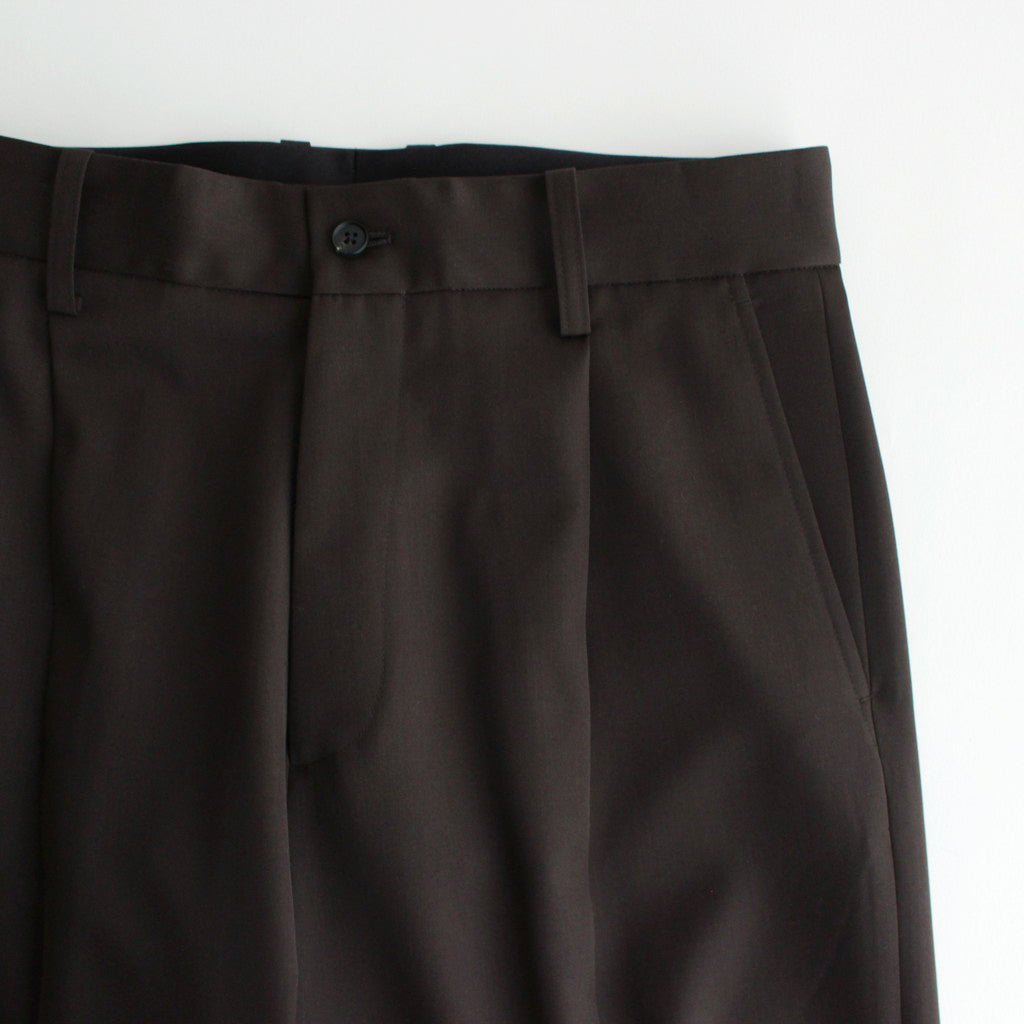 EXTRA WIDE TROUSERS #MILITARY KHAKI [ST.796]