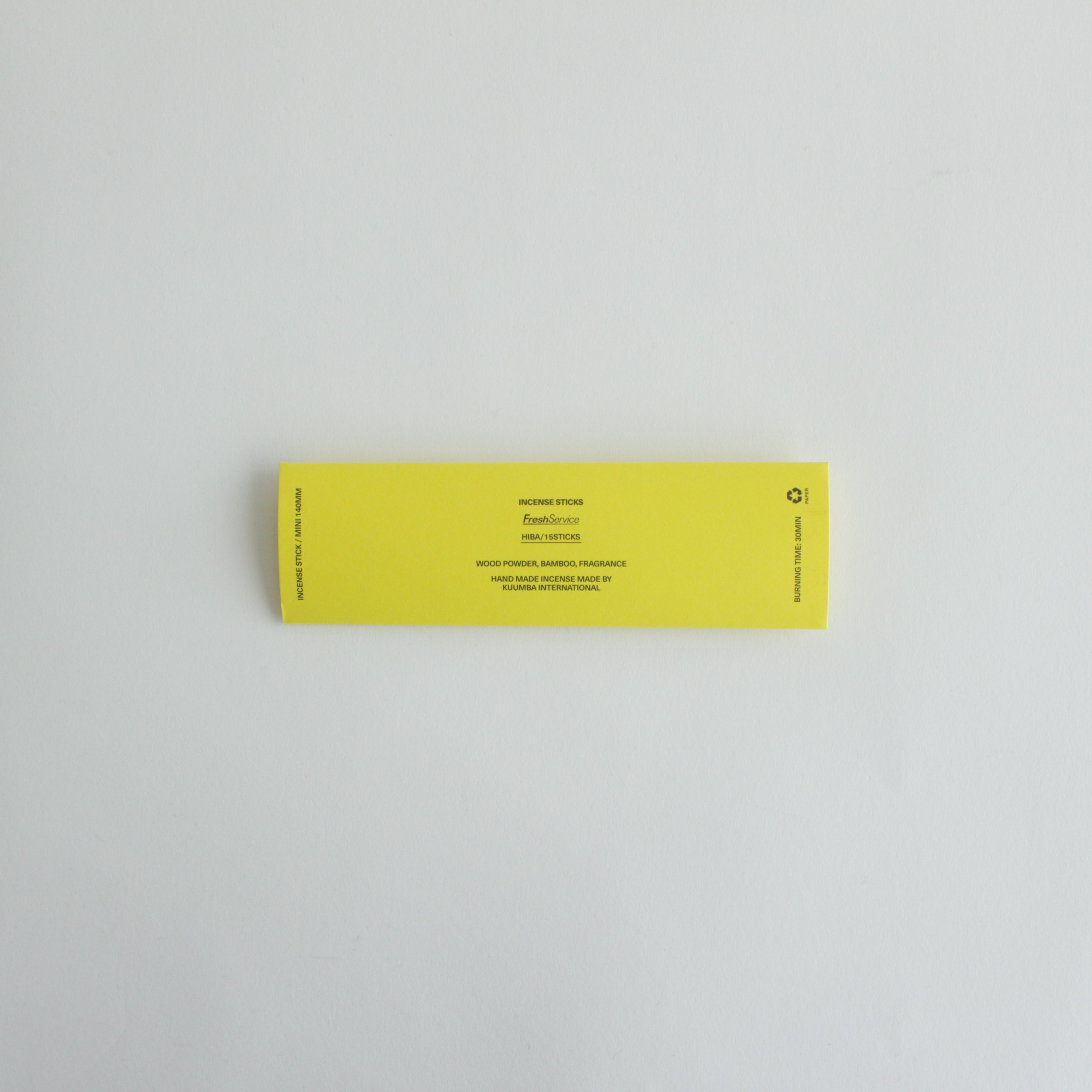 FreshService x KUUMBA INCENSE KIT #HIBA [FSP241-99060]