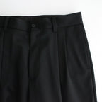 LONG WIDE TROUSERS #BLACK [ST.799]