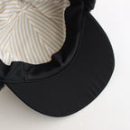 CLEAR TWILL EAR CAP 1 #BLACK [No.23939]