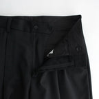 LONG WIDE TROUSERS #BLACK [ST.799]