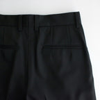 LONG WIDE TROUSERS #BLACK [ST.799]