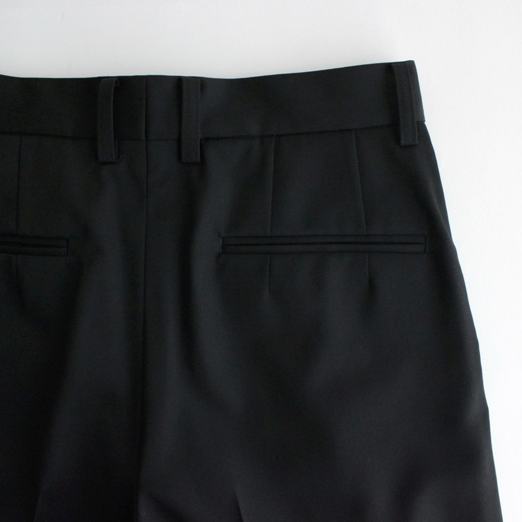 LONG WIDE TROUSERS #BLACK [ST.799]